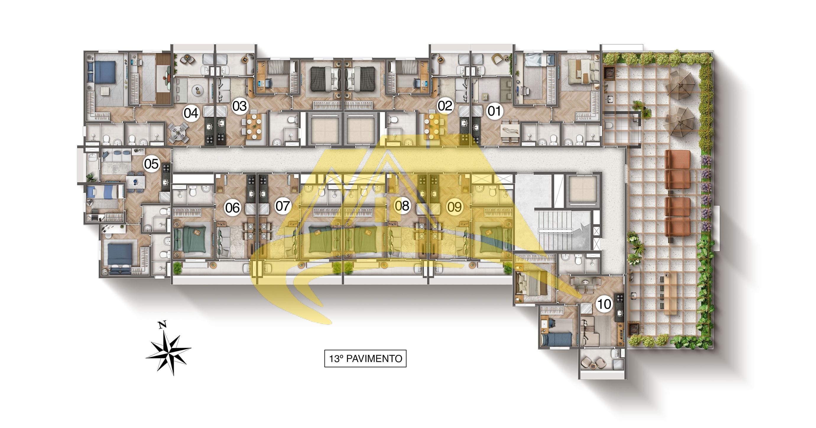 Apartamento à venda com 1 quarto, 33m² - Foto 20