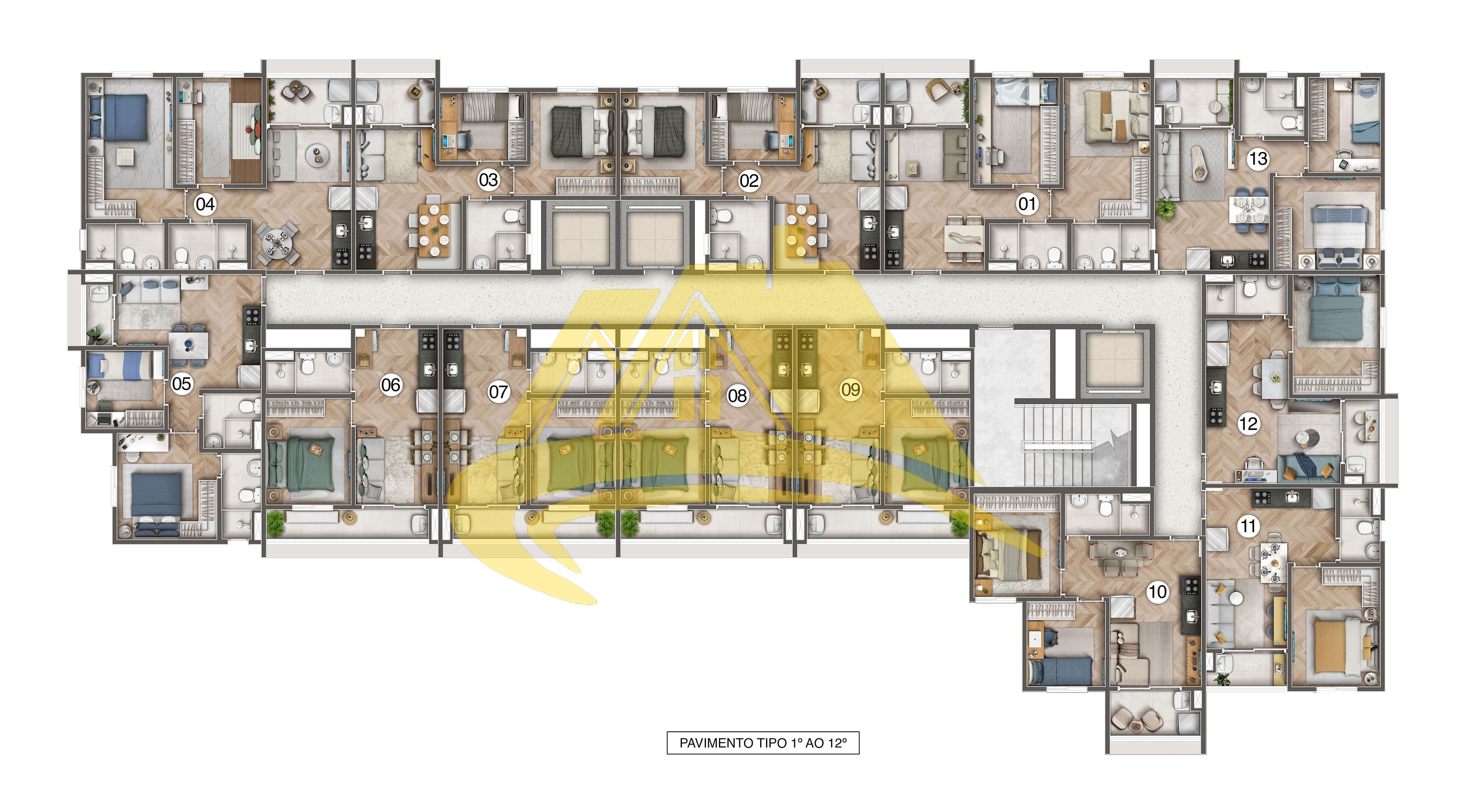 Apartamento à venda com 1 quarto, 33m² - Foto 22